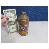 Antique SCHLITZ Cone Top FULL Beer Can