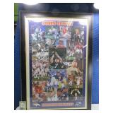 Large JOHN ELWAY Framed Fullsize Poster