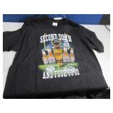 Unworn Coors Light 2ndDown&4ToGo T-Shirt szXL