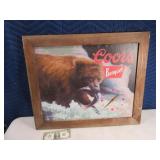 Classic COORS Banquet Beer w/ Fish Clock Decor