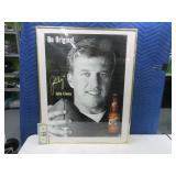 JOHN ELWAY Coors BeOrigninal Framed Poster 24"x30"