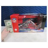 ERTL Broncos 1:10sc DieCast OCC Chopper Motorcycle