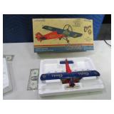 ERTL 1929 Coors CurtissRobin Airplane DieCast Bank