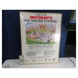 NewYorkCity Winter Festival Framed 1993 Poster