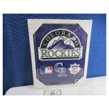 CO ROCKIES Classic 90s Framed Wall Decor