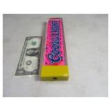 Beer Tap: Acrylic Pink Confetti 9.5" Rectangle