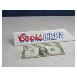 Beer Tap: Coors Light 10" Pottery TriangleStyle