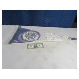 93 Rockies Pennant w/ screened signatures