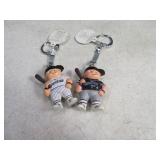 Lot(2) LIL SPORTS BRATS Rockies KeyChains Plyrs