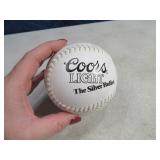 unused CoorsLight Softball "silver bullet" Officil