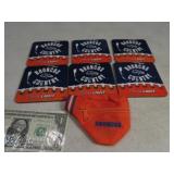 BRONCOS Wrist Coin Holder & 6pc Coaster SET