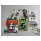 CO Rockies LOT sunglass holders~Stamps~More