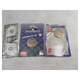 Lot(2) ROCKIES unopened Commer Coins Tokens