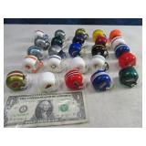 Lot(25) NFL 80s Era Plastic Helmet Collection