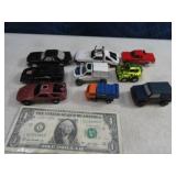 Lot(9) Early TRANSFORMERS smallsize Toys