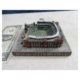 Mini 5" Coors Field Replica Sculpture