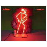 Neon Sign Coors RED LIGHT BigMansBeer 23"x32"