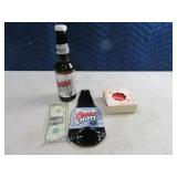 (3pc) Coors FlatBottle WallArt ~ Salt~ Coaster Set