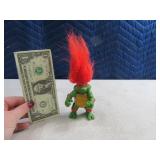 1993 TMNT Turtles 3" Troll Doll Action Figure