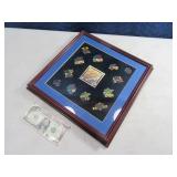 World Series DECADE TO REMEMBER Pin Set Framed $$