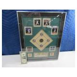 LtdEd ROCKIES "3 Historical Years" Pin Set Framed$