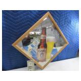 COORS Bottle Look 16" Beer Mirror
