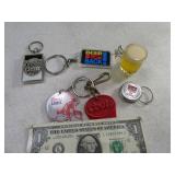 Lot(6) Vtg COORS ~ Beer KeyChains