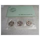 1980 Susan B Anthony UNC Dollar Coin Set in Sleeve