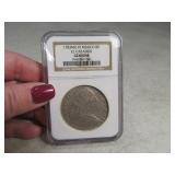 1783 Genuine Mexico 8 Real El Cazador Silver Coin