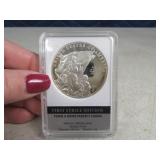 Silver Proof 1oz 225th Anniv US 1st Strike Coin MT