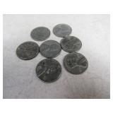 Lot(10) 1943 Steel Cents Pennies *3 mints*