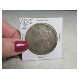 1885s Morgan Silver Dollar Coin *better date*