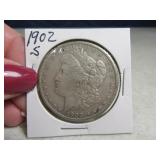 1902s Morgan Silver Dollar Coin *good date* Nice