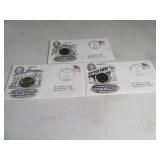 3pc SET Susan B Anthony P/D/S $1 Coins in Envelope