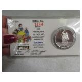 DISNEY "Grumpy" .999 1/2oz Silver Collectors Coin