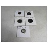 Lot(5) PROOF asst Coins