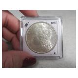 1887 UNC Morgan Silver Dollar Coin