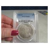 MS64 graded 1904o Morgan Silver Dollar Coin