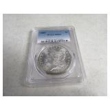 MS64 graded 1885 Morgan Silver Dollar Coin