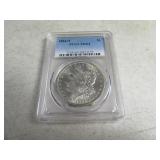 MS64 1884o Morgan Silver Dollar Coin cased