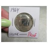 1964 Kennedy PROOF Silver Half Dollar