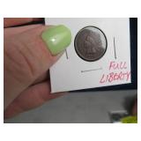 1906 full liberty Indian Head Cent Penny Coin