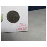 1899 full liberty Indian Head Cent Penny Coin