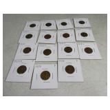 (15) 1935~1939 Wheat Penny SET P/D/S