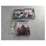 (3) PS3 Assassin