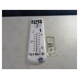 ELVIS Metal 15" Wall Thermometer