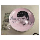 ELVIS "Always On My Mind" Pink Collector Plate