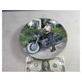 ELVIS "On His Harley" Legend Collector Plate