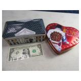 Lot(2) Elvis Collectible Tins