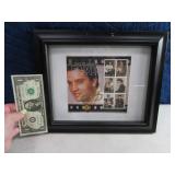 Elvis Presley SIERRA LEONE Framed Stamp Sheet